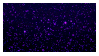 Stamp of purple stars