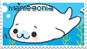 Stamp of a mamegoma