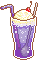 Purple cream soda pixel