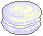 Blue macaron pixel