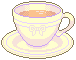 White teacup pixel