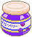 Grape jelly jar pixel