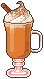 Pumpkin Spice Latte Pixel