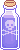 Purple poison jar pixel