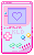Pastel gameboy pixel