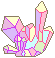 Crystal pixel