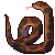 Brown snake pixel